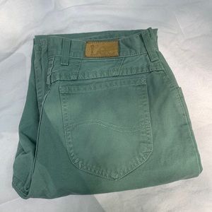 Vintage Lee Jean Green Pants